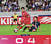 Korea lose 4-0 to Japan in a friendly on Saturday. [SCREEN CAPTURE]