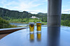 The view from Hitejinro's Gangwon brewery in Hongcheon, Gangwon [CHO YONG-JUN]