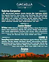 The Coachella Valley Music and Arts Festival 2026 lineup poster [COACHELLA]