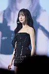 Member Yuju of girl group GFriend at the group's 10-year anniversary concert ″Season of Memories″ held at the Olympic Hall in southern Seoul from Jan. 17 to 19 [SOURCE MUSIC]