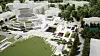 A rendering of the new University Cultural Center that will be built in the second half of 2028. [SEOUL NATIONAL UNIVERSITY]