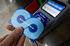 A person tags the Climate Card pass at subway terminal in Yeuido station. [NEWS1]