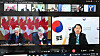 Finance Minister Koo Yun-cheol, right, attends a G7 finance ministerial meeting held virtually on Dec. 8. [NEWS1]