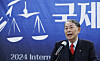 Former International Criminal Court President Song Sang-hyun delivers opening remarks at the launch ceremony of the 2024 International Moot Pre-Trial on Crimes Against Humanity in North Korea's Political Prison Camp at the Press Center in central Seoul on Nov. 25, 2024. [YONHAP]