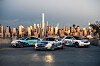 Hyundai Motor's art cars designed to promote Busan’s bid to host the World Expo in 2030 are driven around New York City. [HYUNDAI MOTOR GROUP]