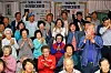Residents of Dochon-ri in Yean-myeon, Andong, North Gyeongsang ? the hometown of Democratic Party presidential candidate Lee Jae-myung ? cheer as they watch exit poll results for the 21st presidential election inside a storage room at the village senior center on June 3, 2025. [NEWS1]