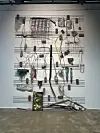 'Gwangju Recordings' by Franck Scurti on display at the 2024 Gwangju Biennale [SHIN MIN-HEE]