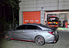 A car is parked in front of a fire station in Gimpo, Gyeonggi, on May 8. [YONHAP]