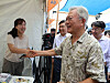 Former President Moon Jae-in attends a book fair in Jeonju, North Jeolla, on Sept. 5. [YONHAP]
