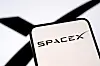 SpaceX logo is seen in this illustration taken, March 10, 2025. [REUTERS/YONHAP]