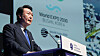 President Yoon Suk Yeol gives an English-language presentation on Busan’s World Expo 2030 bid at the 172nd general assembly of the Bureau International des Expositions in Issy-les-Moulineaux, near Paris, on June 21. [JOINT PRESS CORPS]