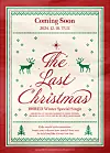 An official poster for One Hundred Label artists' winter-themed collaboration 'The Last Christmas” [ONE HUNDRED LABEL]