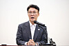 Prime Minister Kim Min-seok speaks during a press conference at Government Complex Seoul in central Seoul on Aug. 19. [YONHAP]
