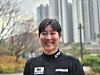 Seong Eun-jeong poses during an interview with the JoongAng Ilbo at Suwon Country Club in Yongin, Gyeonggi, on Sunday. [JOONGANG ILBO]