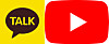 Logos for KakoTalk, left, and YouTube [KAKAOTALK, YOUTUBE]
