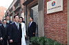 President Lee Jae Myung, accompanied by first lady Kim Hea Kyung and aides, visits the historic site of Korea's provisional government in Shanghai during Japan's 1910-45 colonial rule on Jan. 7, the last stop of his four-day state visit to China. [JOINT PRESS CORPS]
