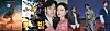 Winners of the 19th Seoul International Drama Awards. From left, posters of Netflix's ″3 Body Problem,″ Disney+'s ″Moving″ (2023), tvN's series ″Queen of Tears″ and boy band BSS [SEOUL DRAMA AWARDS ORGANIZING COMMITTEE]
