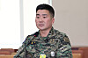 Kim Hyun-tae, head of the Army Special Warfare Command's 707th Special Mission Group, testifies at the National Assembly in western Seoul on Feb. 17.