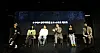 From left: former volleyball player Kim Yo-han; 1Million Dance Studio founder Lia Kim; K-pop choreographer Choi Young-jun; Rep. Jin Jong-oh; and former rhythmic gymnast Shin Soo-ji feature as panelists for “The 1st Move: The Next Stage” talk show hosted by Korea Choreography Copyright Association (KCCA) and Korean Sports Development Association held in western Seoul Dec. 4. [YONHAP]