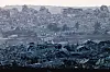 Destroyed buildings lie in Gaza, as seen from the Israeli side of the border on July 28. [REUTERS/YONHAP]