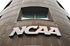 The NCAA headquarters in Indianapolis, Indiana, is seen on July 15. [AP/YONHAP]