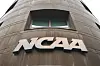 The NCAA headquarters in Indianapolis, Indiana, is seen on July 15. [AP/YONHAP]