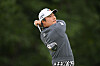 Lee Kyoung-hoon plays a drive on the 13th tee box during the first round of the Travelers Championship at TPC River Highlands on June 22 in Cromwell, Connecticut. [GETTY IMAGES]