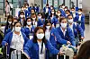 Filipino domestic caregivers arrive at Incheon International Airport on Aug. 7, 2024. [JOINT PRESS CORPS]
