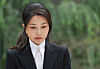 Former First Lady Kim Keon Hee enters the special probe team's office for questioning as a suspect in an alleged stock-rigging case in Jongno District, central Seoul, on Aug. 6 [YONHAP]