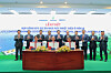 Representatives from Doosan Enerbility and Petrovietnam, formally the Vietnam National Industry - Energy Group, pose for a photo during a signing ceremony for the O Mon 4 gas-fired power plant on June 9. [DOOSAN ENERBILITY]