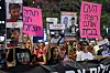 Demonstrators take part in a protest to demand the immediate release of hostages held in Gaza since the October 7, 2023, attack on Israel by Hamas in Tel Aviv on June 28. [REUTERS/YONHAP]