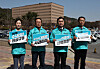 Members of the splinter New Future Party call for former Defense Minister Lee Jong-sup to be recalled as new ambassador to Australia amid an ongoing investigation into a Marine's death last year as they hold a protest in front of the Corruption Investigation Office for High-ranking Officials (CIO) in Gwacheon, Gyeonggi, on Monday. [YONHAP]
