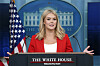 White House press secretary Karoline Leavitt speaks during a press briefing in the James Brady Press Briefing Room at the White House, on Feb. 25, in Washington. [AP/YONHAP]