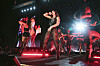 Dua Lipa performs during the first weekend of the Austin City Limits Music Festival on Saturday, Oct. 5, 2024, at Zilker Metropolitan Park in Austin, Texas. [AP/YONHAP]
