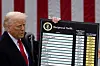 U.S. President Donald Trump delivers remarks on tariffs in the Rose Garden at the White House in Washington on April 2 [REUTERS/YONHAP]