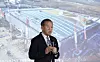 Rapidus CEO Atsuyoshi Koike speaks at a press conference in Tokyo, Japan about semiconductor manufacturing plans on Apr. 1. [YONHAP]