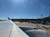Window view from a plane headed to New York from Incheon International Airport, taken by Jim Bulley, sports desk chief of the Korea JoongAng Daily, on Friday. [JIM BULLEY]
