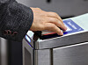 A person tags a card at a subway turnstile to get into Seoul Station in downtown Seoul on Aug. 29. [NEWS1]