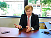 Elbridge Colby, U.S. under secretary of defense for policy, speaks during an interview with the JoongAng Ilbo at his office in Washington on April 23, 2024. [JOONGANG ILBO]