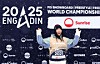 Gold medalist Chloe Kim of the U.S. celebrates on the podium during the medal ceremony on March 29, 2025.  [REUTERS/YONHAP]