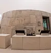 A recreation of Hili Grand Tomb inside the 'To Our Ancestor gallery' at the Zayed National Museum [ZAYED NATIONAL MUSEUM]