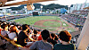 Spectators watch a KBO game between the Hanwha Eagles and NC Dinos at Hanwha Life Eagles Park in Daejeon on Sept. 29, 2024. The game was the Eagles' last at the venue. [YONHAP]