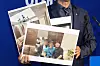 Noh Jong-myun of the Democratic Party holds up photos of Seoul Central District Court Judge Ji Gui-yeon allegedly visiting an adult entertainment bar during a press conference at the party headquarters in Yeouido, western Seoul, on May 19. [NEWS1]