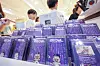 Merchandise products are displayed at the National Museum of Korea in central Seoul on Aug. 3. The museum's gift shop recently became flooded with visitors after the immense popularity of Netflix's animated film ″Kpop Demon Hunters.″ [NEWS1]