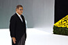 Japanese Prime Minister Shigeru Ishiba stands after giving a speech during the National Memorial Ceremony for the War Dead in Tokyo on Aug. 15, marking the 80th anniversary of the end of World War II. [EPA/YONHAP]
