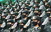 Newly commissioned noncommissioned officers pose for a photo during the Class 21-2 commissioning ceremony at the Army Noncommissioned Officer Academy in Iksan, North Jeolla, on Aug. 27, 2021. A total of 487 NCOs, including 402 women, were commissioned as staff sergeants during the event. [NEWS1]