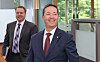 Sean O’Neill, senior bureau official for the U.S. State Department’s Bureau of East Asian and Pacific Affairs, walks into the Ministry of Foreign Affairs building in Jongno District, central Seoul on June 13. [NEWS1]
