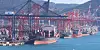 Container ships are docked at a port in Busan on Dec. 16. [YONHAP]