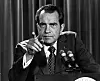 President Richard Nixon tells a White House news conference that he will not allow his legal counsel, John Dean, to testify on Capitol Hill in the Watergate investigation and challenged the Senate to test him in the Supreme Court, in March 15, 1973. [AP/YONHAP]