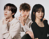 From left: Tomorrow X Together's Taehyun, JVKE and Le Sserafim's Chaewon [BIGHIT MUSIC, AWAL, SOURCE MUSIC]